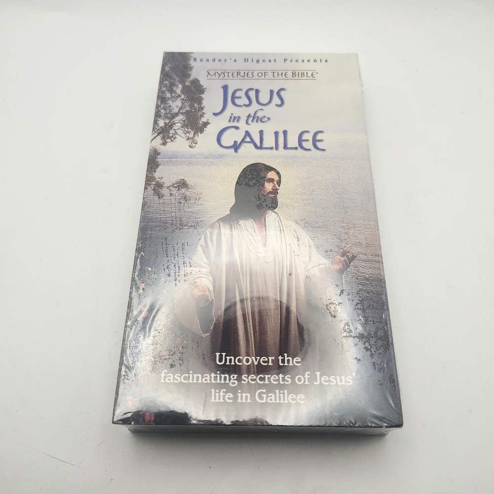 Readers Digest Mysteries of the Bible Jesus in the Galilee VHS Documentary New